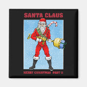 Sinterklaas Vrolijk Kerstfeest Deel 2 Magneet (Voorkant)