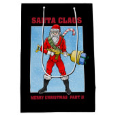 Sinterklaas Vrolijk Kerstfeest Deel 2 Medium Cadeauzakje (Achterkant)