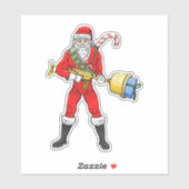 Sinterklaas Vrolijk Kerstfeest Deel 2 Sticker (Vel)