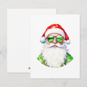 Sinterklaas - Vrolijk kerstfeest Feestdagenkaart (Voorkant / Achterkant)