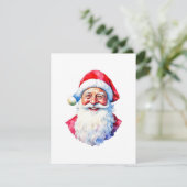 Sinterklaas - Vrolijk kerstfeest Feestdagenkaart (Staand voorkant)
