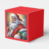 Sinterklaas Vrolijk Kerstfeest Gelukkig Nieuwjaar Bedankdoosjes (Achterkant)