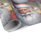 Sinterklaas Vrolijk Kerstfeest Gelukkig Nieuwjaar Cadeaupapier (Rol Hoek)