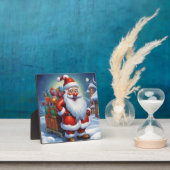 Sinterklaas Vrolijk Kerstfeest Gelukkig Nieuwjaar Fotoplaat (Insitu)