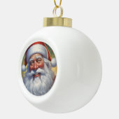 Sinterklaas Vrolijk Kerstfeest Gelukkig Nieuwjaar Keramische Bal Ornament (Rechts)