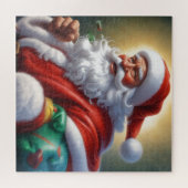 Sinterklaas Vrolijk Kerstfeest Gelukkig Nieuwjaar Legpuzzel (Horizontaal)