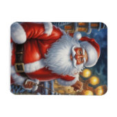 Sinterklaas Vrolijk Kerstfeest Gelukkig Nieuwjaar Magneet (Horizontaal)