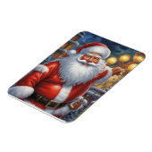 Sinterklaas Vrolijk Kerstfeest Gelukkig Nieuwjaar Magneet (Linkerzijde)