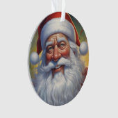 Sinterklaas Vrolijk Kerstfeest Gelukkig Nieuwjaar Ornament (voorkant)
