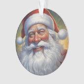 Sinterklaas Vrolijk Kerstfeest Gelukkig Nieuwjaar Ornament (voorkant)
