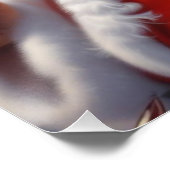 Sinterklaas Vrolijk Kerstfeest Gelukkig Nieuwjaar Perfect Poster (Hoek)