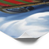 Sinterklaas Vrolijk Kerstfeest Gelukkig Nieuwjaar Perfect Poster (Hoek)