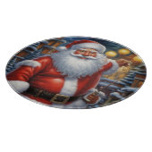 Sinterklaas Vrolijk Kerstfeest Gelukkig Nieuwjaar Snijplank (Hoek)