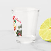 Sinterklaas Vrolijk Kerstfeest Geschoten glas (Rechts)