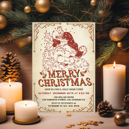 Sinterklaas Vrolijk Kerstfeest Kaart