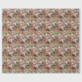 sinterklaas vrolijk kerstinpakpapier cadeaupapier (Vlak)