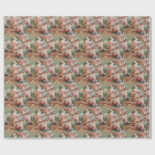 sinterklaas vrolijk kerstinpakpapier cadeaupapier (Vlak)