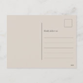 Sinterklaas Vrolijke Kerstmis Post Kaart (Achterkant)