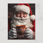 Sinterklaas Vrolijke Kerstmis Post Kaart (Voorkant)