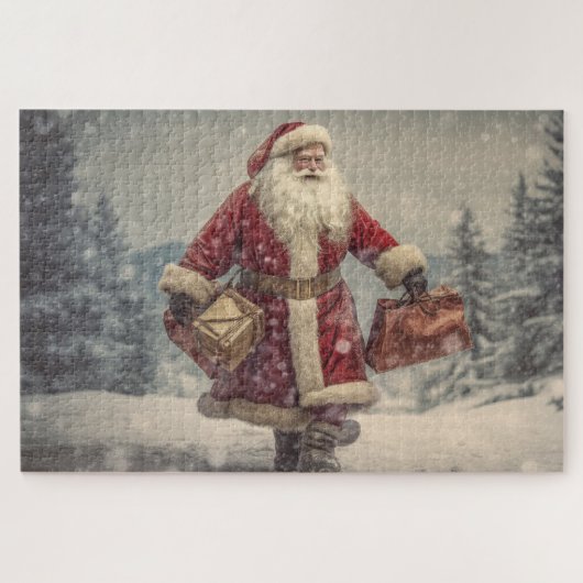  Sinterklaas Wandelen In Sneeuw 1014pcs Legpuzzel (Horizontaal)