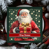 Sinterklaas Waterverf Vakantiediner Servetten