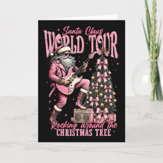 Sinterklaas Wereldtour Rocking Around The Kerstmis Kaart