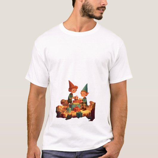 Sinterklaas' Werkplaats Magie T-shirt (Voorkant)
