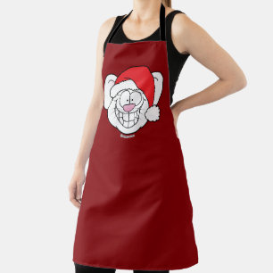 Sinterklaas Witte Kerst Muis Screwball Graphics Schort