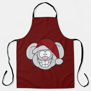 Sinterklaas Witte Kerst Muis Screwball Graphics Schort
