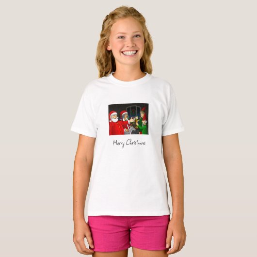 Sinterklaas Workshop T-shirt (Voorkant volledig)