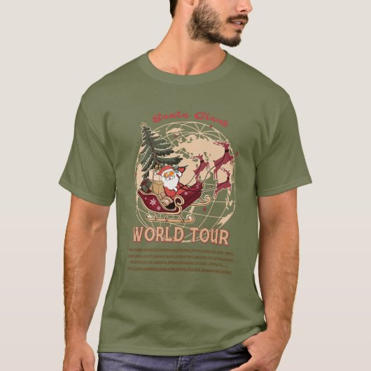 Sinterklaas World Tour Quote T-shirt (Voorkant)