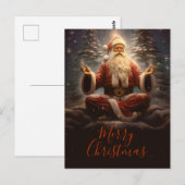 Sinterklaas Yoga Briefkaart (Voorkant / Achterkant)