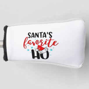Sinterklaas zijn favoriete grappige kerst Kerstmis Golfheadcover