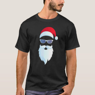 Sinterklaas Zonnebril Hipster Kerst Mannen T-shirt