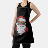 Sinterklaas zonnebril trots kerst pyjama Kerstmis  Schort (Insitu)