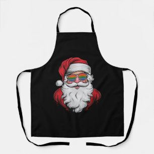 Sinterklaas zonnebril trots kerst pyjama Kerstmis  Schort