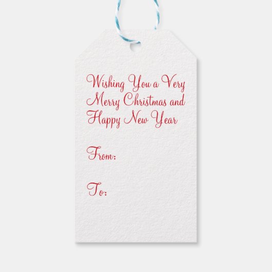 Sinterklaasbuste Cadeaulabel (Achterkant)