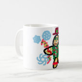 Sinterklaascade dans koffiemok (Voorkant links)