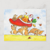 Sinterklaasdag Briefkaart (Voorkant)