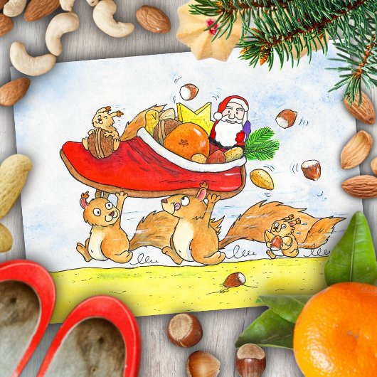 Sinterklaasdag Briefkaart