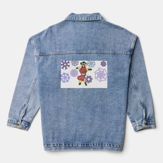 Sinterklaasdans denim jacket (Achterkant)