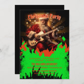 Sinterklaasgitaar Kaart (Voorkant / Achterkant)