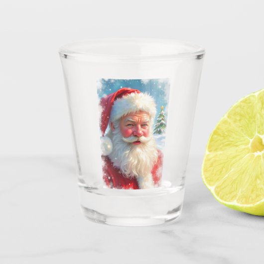 Sinterklaasglas Shot Glas (Voorkant)