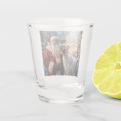 Sinterklaasglas Shot Glas (Achterkant)