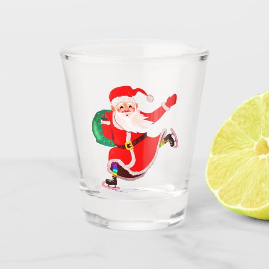 Sinterklaasglas Shot Glas (Voorkant)