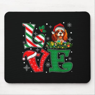 Sinterklaashoed Liefde Cavalier King Charles Spani Muismat
