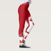 Sinterklaasillustratie Xmas Baubles Leggings (Rechts)