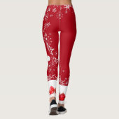 Sinterklaasillustratie Xmas Baubles Leggings (Achterkant)