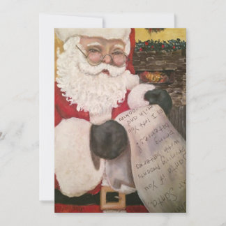 Sinterklaaslijst Feestdagenkaart