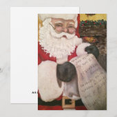 Sinterklaaslijst Feestdagenkaart (Voorkant / Achterkant)